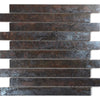 Iron Rust Mosaic Brick Semipolerad 28x300 mm