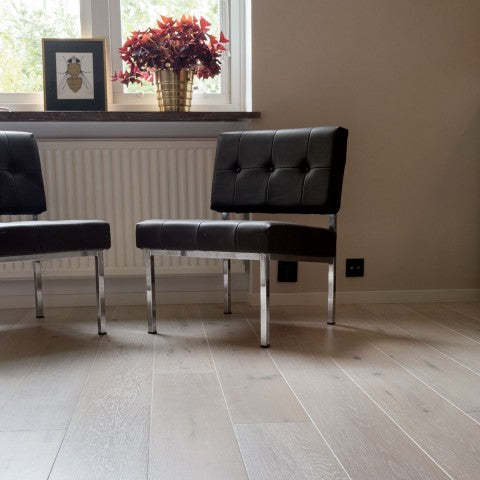 Nordic Floor Trägolv Pure White Ek 1-Stav Mattlack